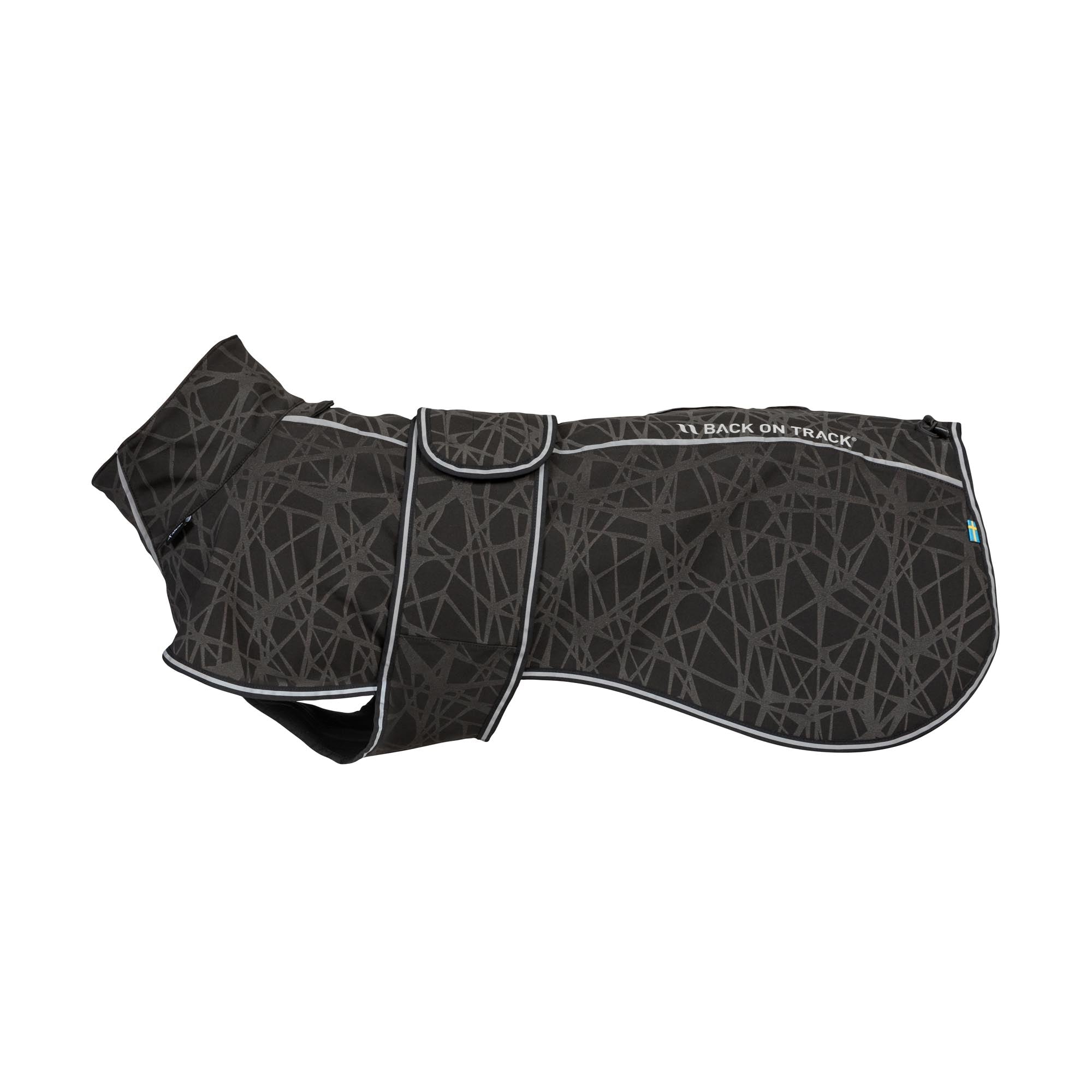 Back on Track BUDDY 2.0 Softshell-Hundemantel in Schwarz – Produktansicht
