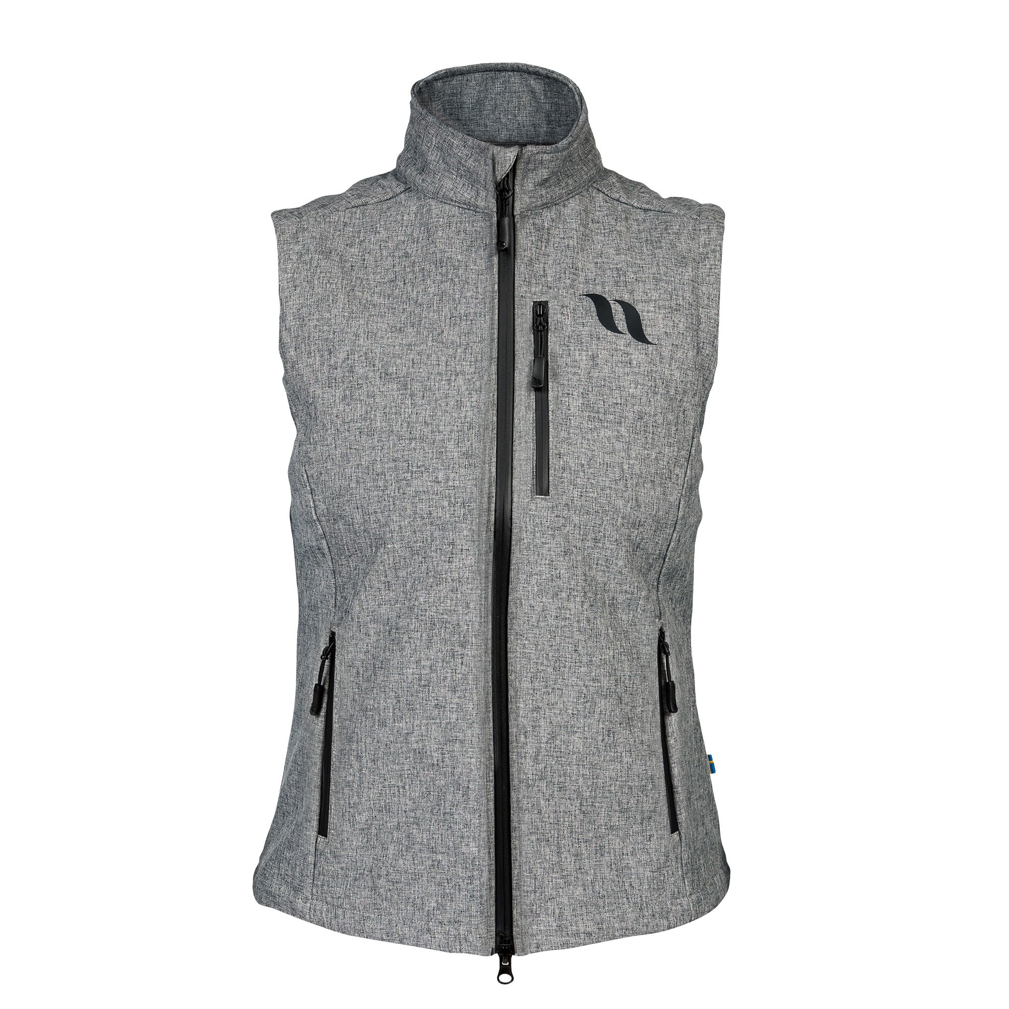 Back on Track Flash Outdoor-Damenweste – Grau – Produktansicht